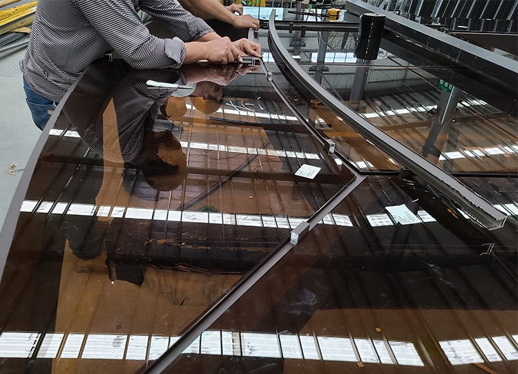 curtain wall window factory