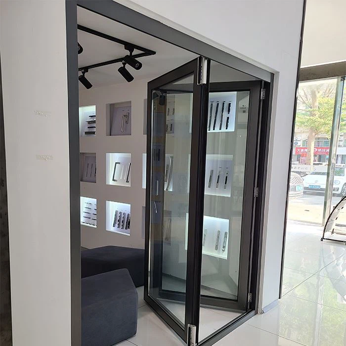 Finestre e porte in alluminio con doppi vetri