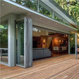 Porte pieghevoli in alluminio