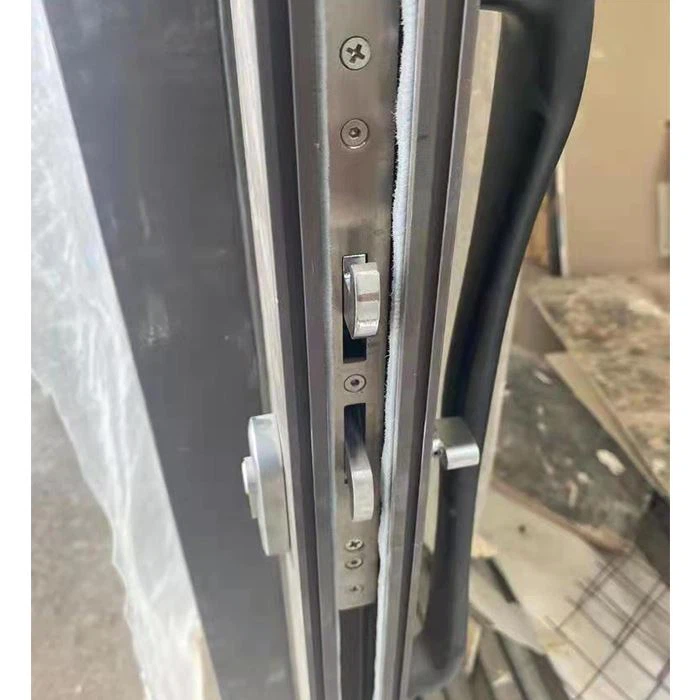 Aluminium Sliding Door With Side Windows