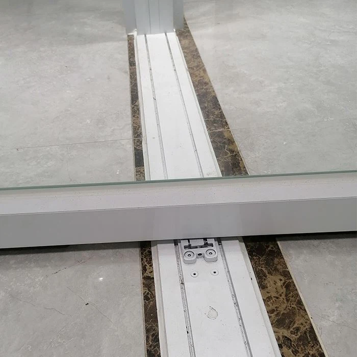 aluminium glass door for shop