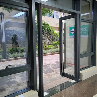 Porte a bilico in alluminio