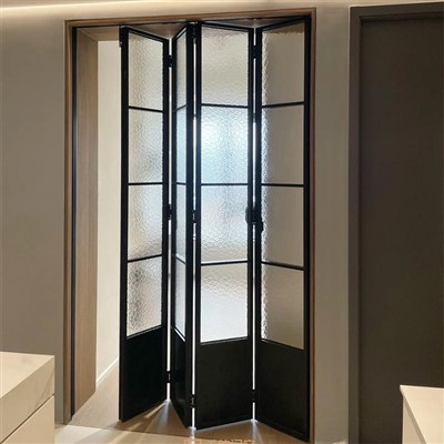 Porte esterne bifold in alluminio